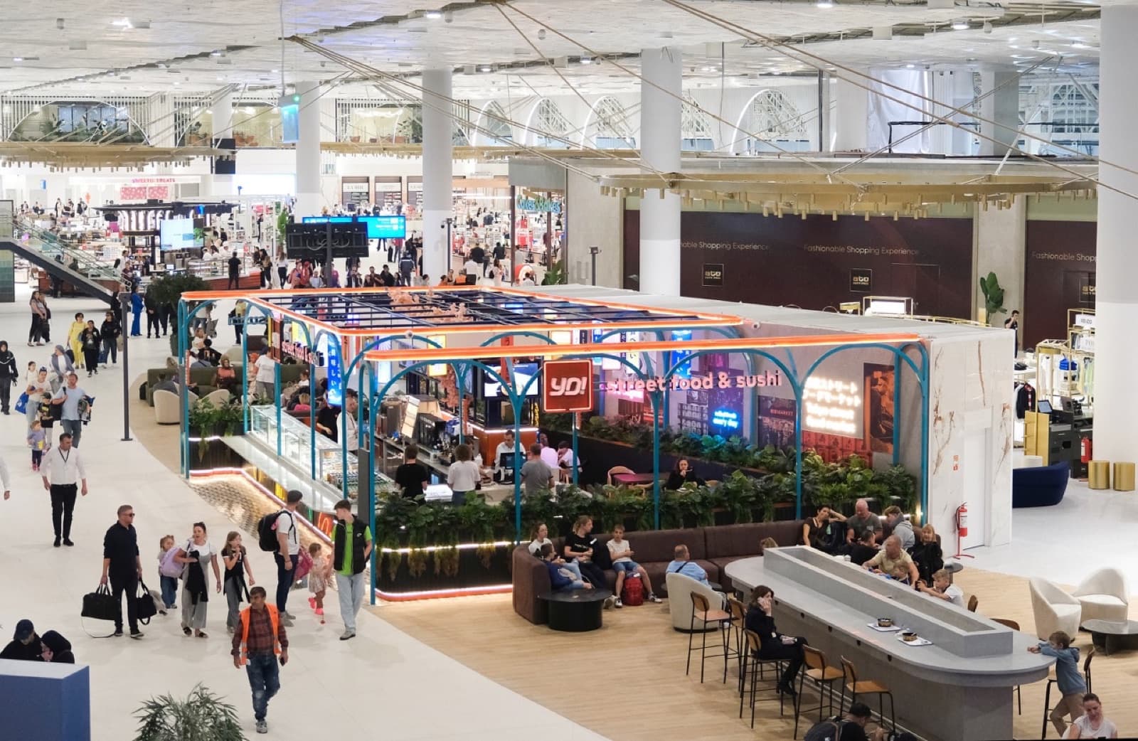Inside Terminal 2 at Antalya Airport